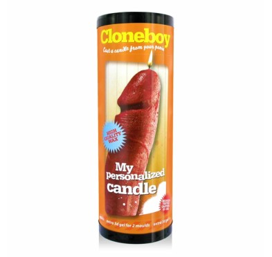 Zestaw do klonowania penisa świeca - Cloneboy Candle Red